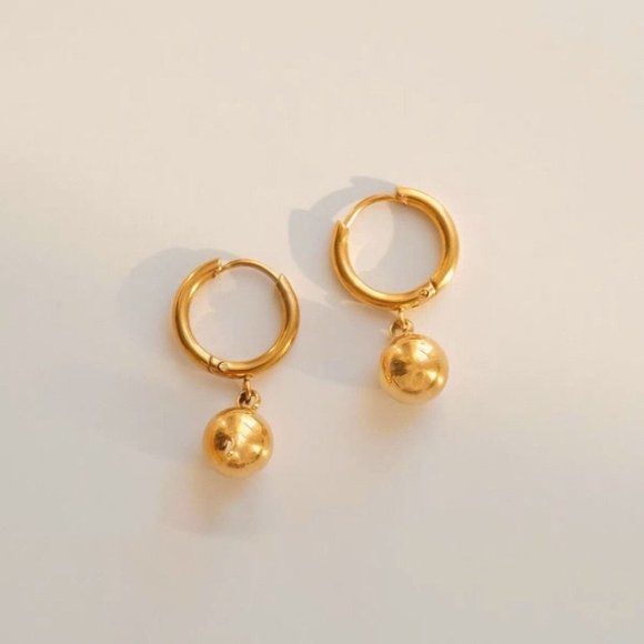 Jewelry - Retro Round Ball Dangle Earrings